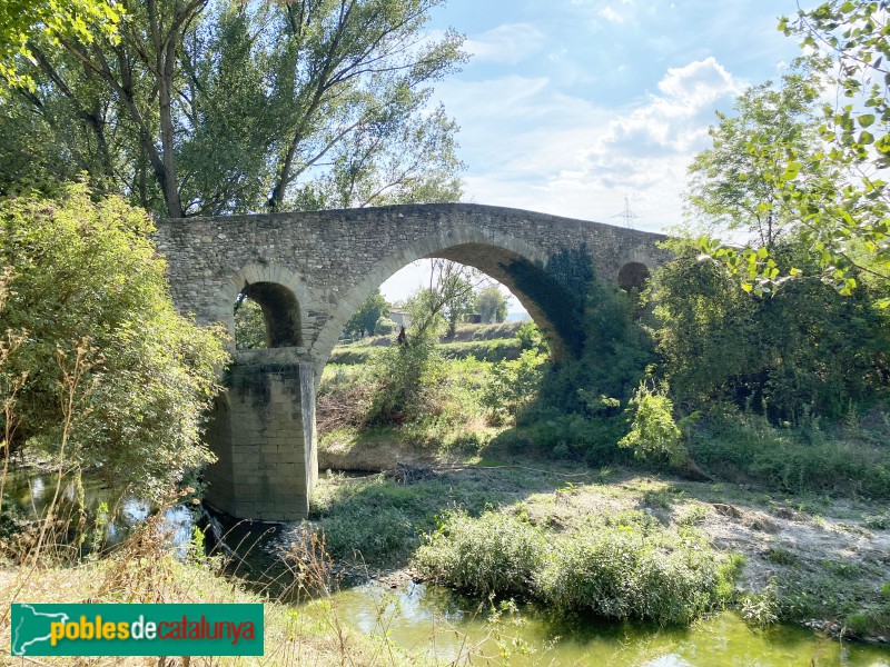 Vic - Pont del Bruguer (Foto: Albert Esteves, 2022) Vic - Pont del Bruguer