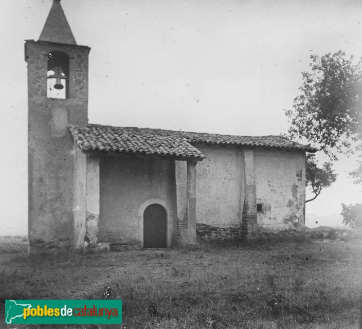 Vic - Capella de Sant Francesc s'hi Moria, edifici antic (Foto: Josep Salvany -Fons Salvany, Biblioteca de Catalunya-, 1916) Vic - Capella de Sant Francesc s'hi Moria, edifici antic