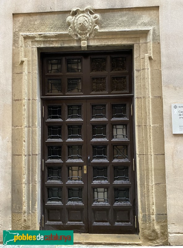 Vic - Casa de la Ciutat (Carrer Ciutat) (Foto: Albert Esteves, 2022) Vic - Casa de la Ciutat (Carrer Ciutat)