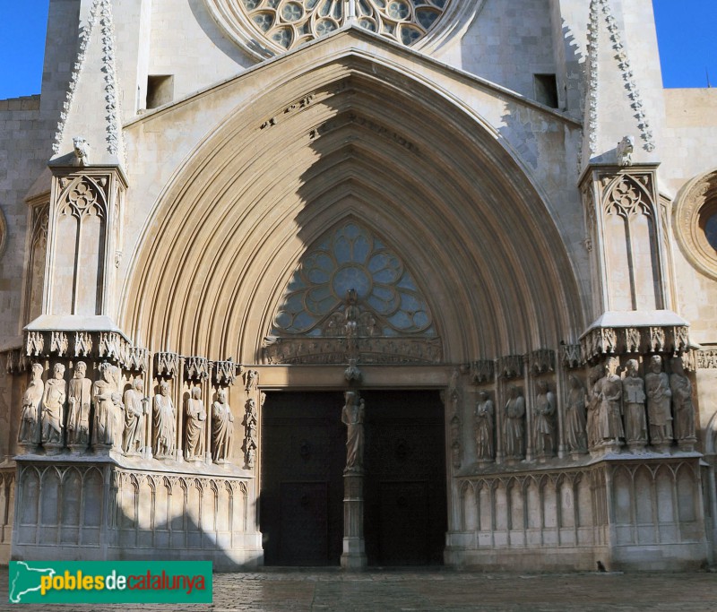 Tarragona - Catedral. Portada (Foto: Albert Esteves, 2022) Tarragona - Catedral. Portada