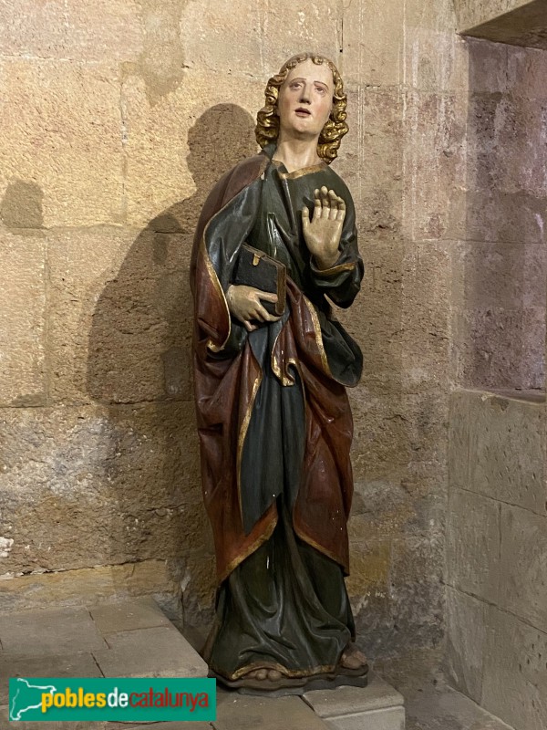 Tarragona - Catedral. Capelles del braç dret del creuer. Sant Joan Evangelista
