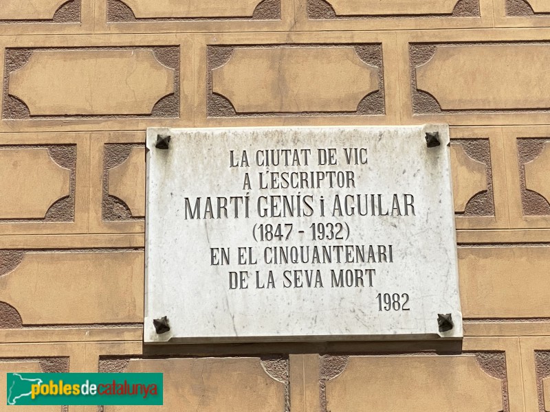 Vic - Casa Genís