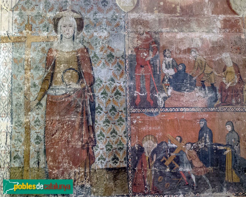 Catedral de Tarragona. Capella de Santa Helena. Pintures murals