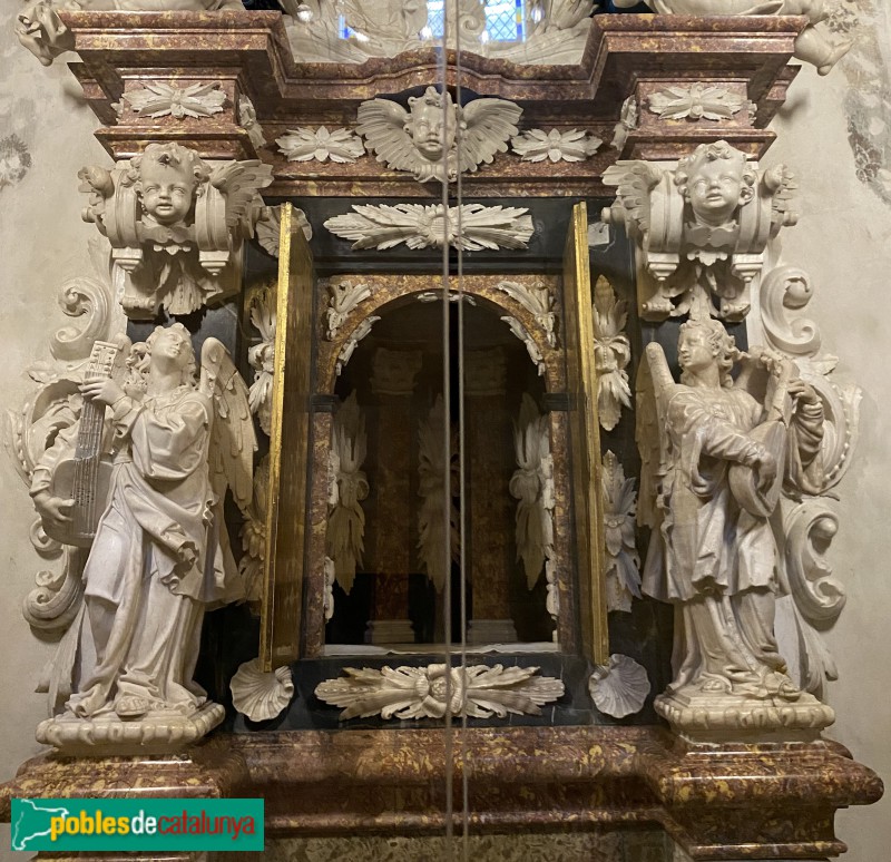 Tarragona - Catedral. Edicle amb sagrari