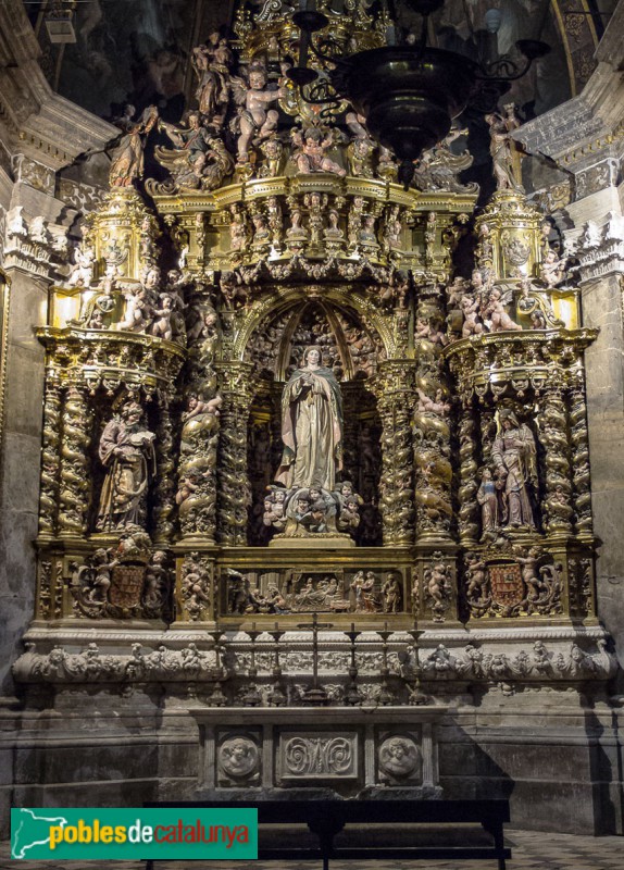 Tarragona - Catedral. Retaule de la Puríssima (Foto: Turol Jones, 2014) Tarragona - Catedral. Retaule de la Puríssima