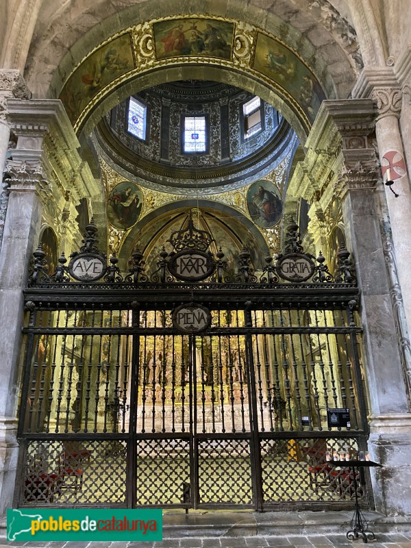 Tarragona - Catedral. Capella de la Immaculada. Reixa