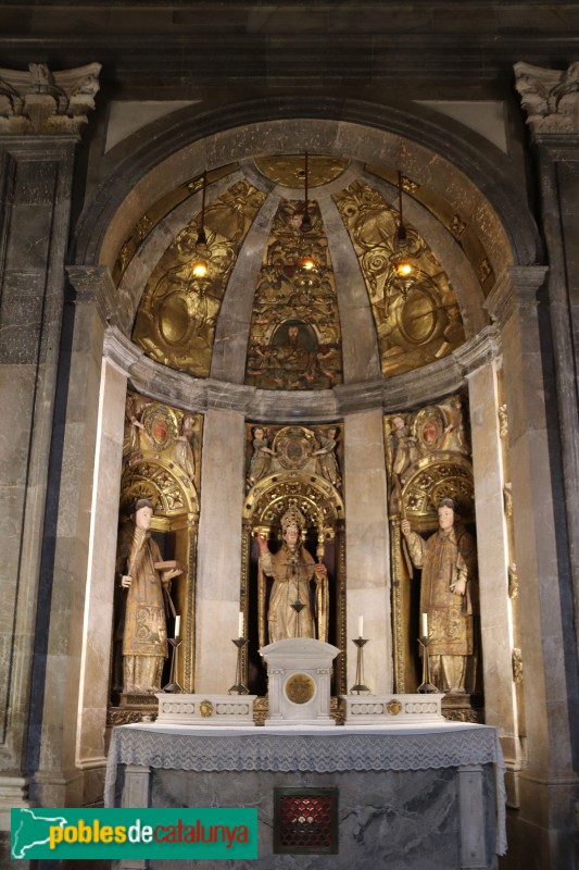 Tarragona - Catedral. Capella de Sant Fructuós (Foto: Albert Esteves, 2022) Tarragona - Catedral. Capella de Sant Fructuós