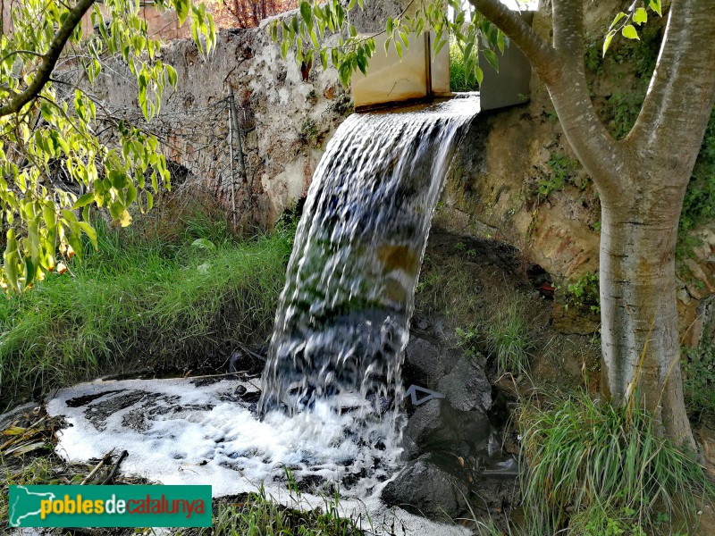 Barberà del Vallès - Molí Vermell. Aqüeducte