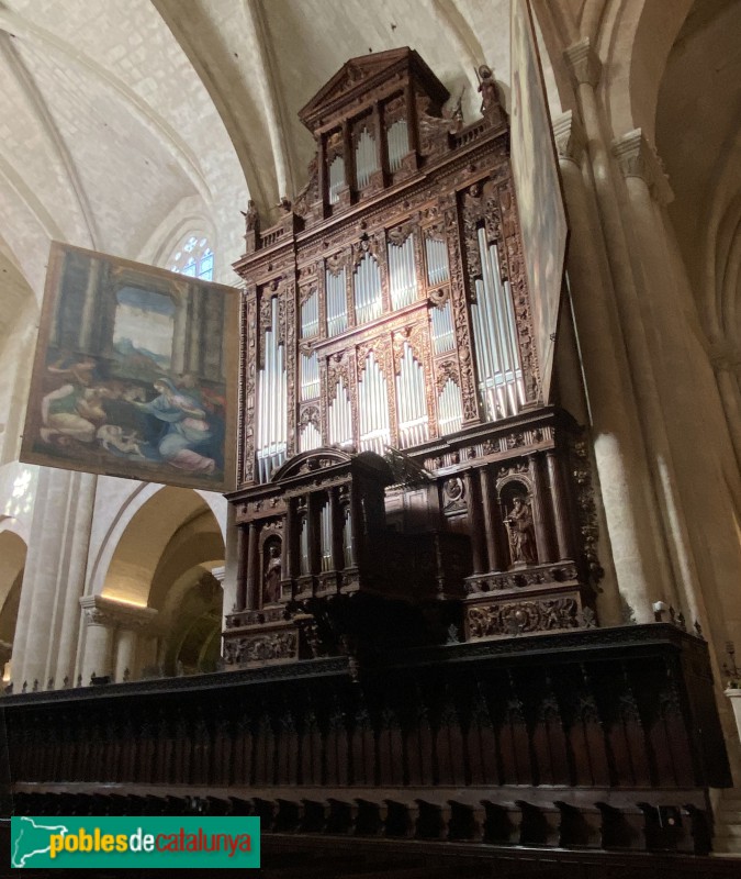 Tarragona - Catedral. Orgue