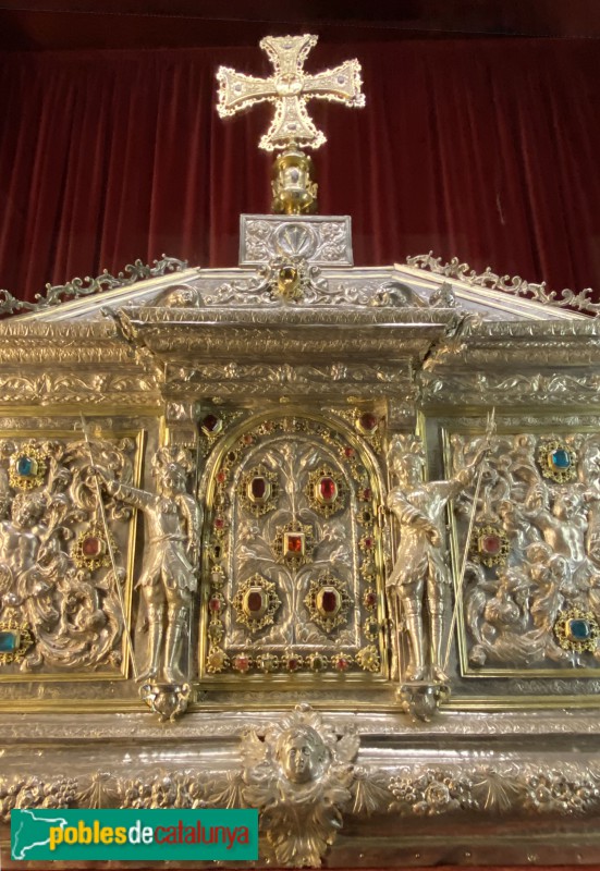 Tarragona - Catedral. Urna per al  Monument de Dijous Sant (segle XVII)