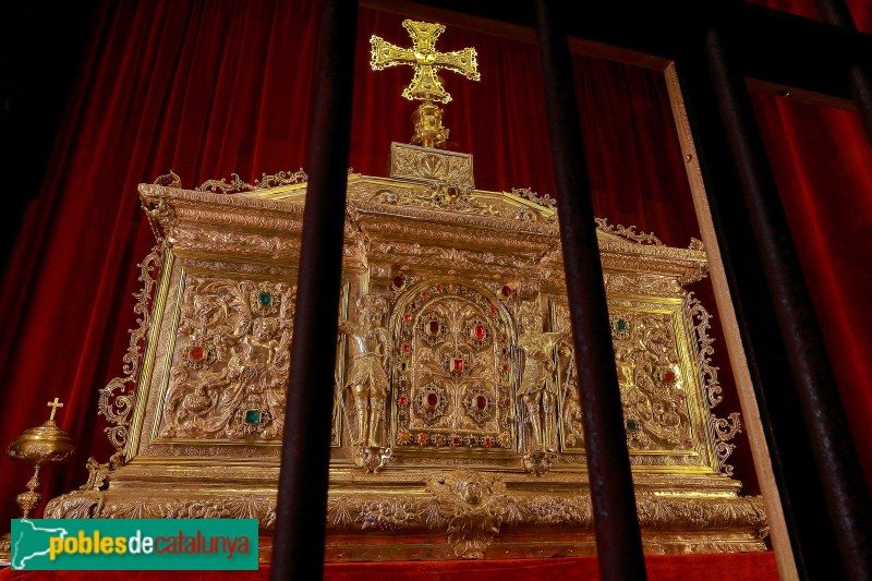 Tarragona - Catedral. Urna per al  Monument de Dijous Sant (segle XVII)