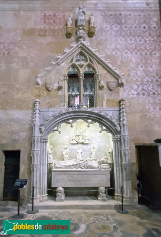 Catedral de Tarragona - Sepulcre de Joan d'Aragó