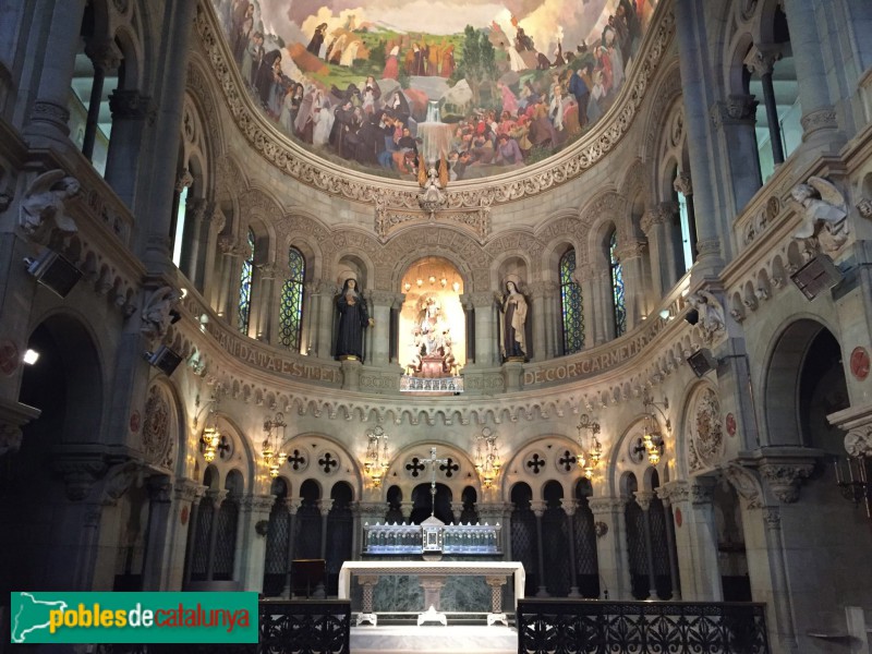 Vic - Església de les Carmelites. Interior