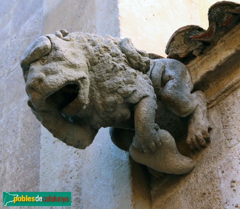 Tarragona - Catedral. Gàrgola