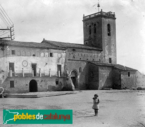 Parets del Vallès - Església de Sant Esteve. Edifici antic
