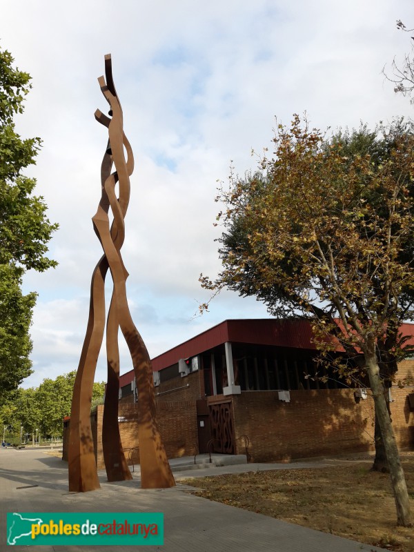 El Prat de Llobregat - Campanar de Sant Cosme i Sant Damià