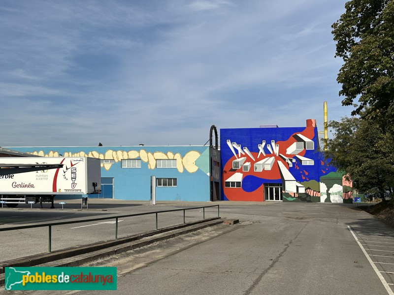 Parets del Vallès - Mural de la Tipel