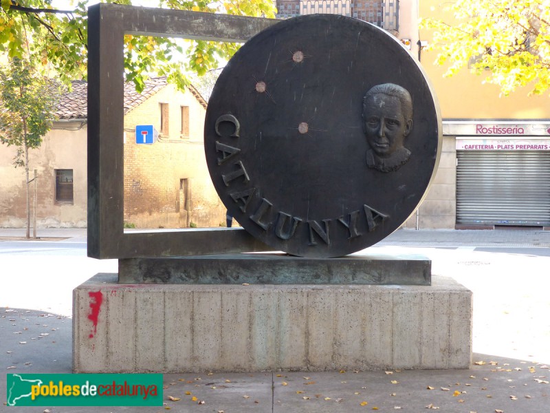 Vic - Monument a Lluís Companys