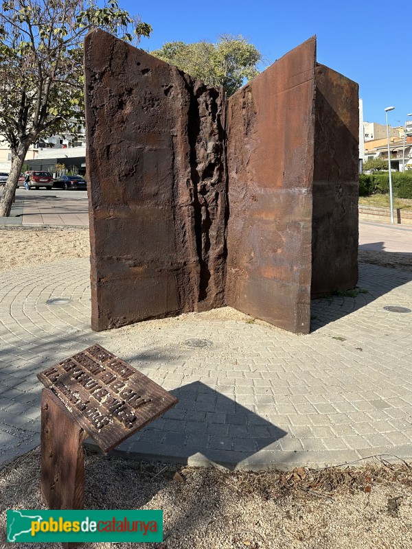 Montmeló - Monument a Ernest Lluch