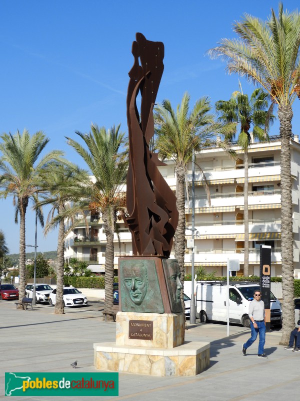 Calafell - Monument a Catalunya