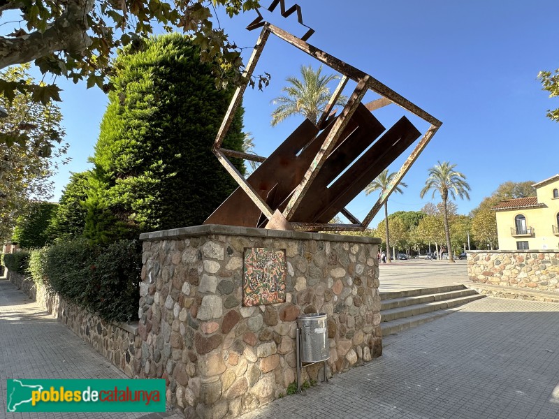 Monument al 1050 aniversari (Foto: Albert Esteves, 2022) Monument al 1050 aniversari