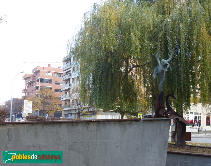 Vic - Escultura <i> La Vida</i> (Foto: Graciel·la Vidal, 2022) Vic - Escultura <i> La Vida</i>
