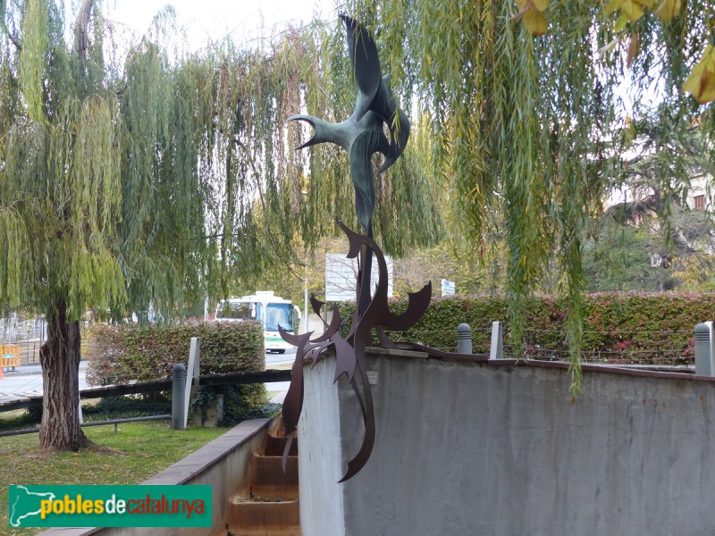Vic - Escultura <i>La Vida</i> (Foto: Graciel·la Vidal, 2022) Vic - Escultura <i>La Vida</i>