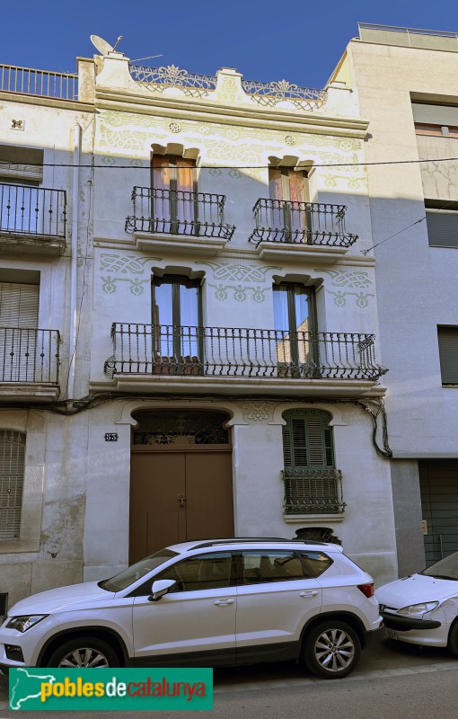 Igualada - Casa Josep Biosca (Foto: Albert Esteves, 2022) Igualada - Casa Josep Biosca