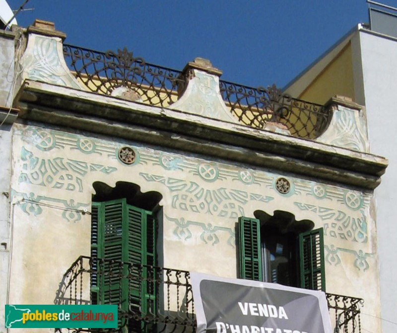 Igualada - Casa Josep Biosca (Foto: Albert Esteves, 2009) Igualada - Casa Josep Biosca