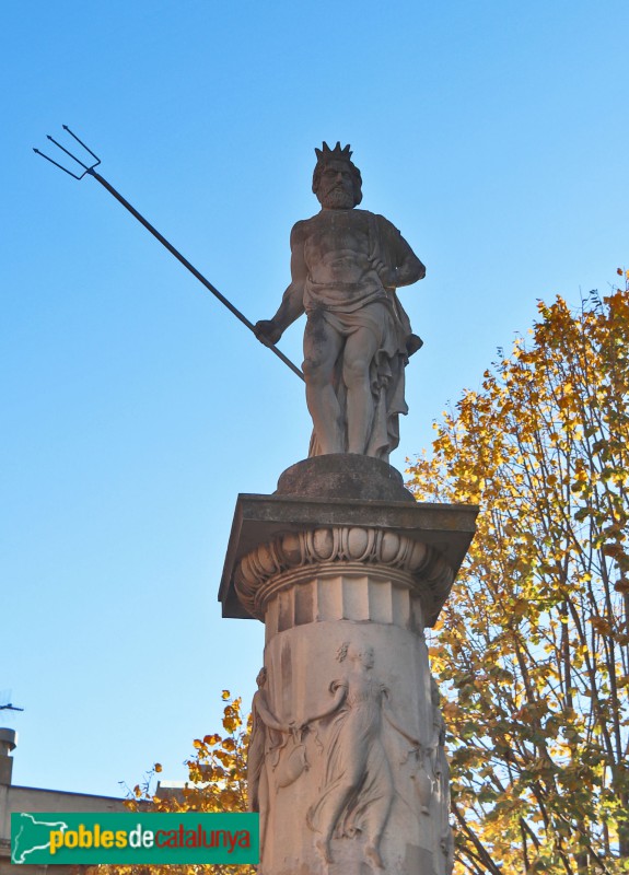 Igualada - Font de Neptú (Foto: Albert Esteves, 2022) Igualada - Font de Neptú