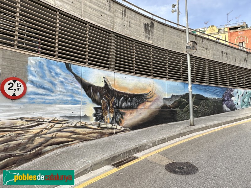 Corbera - Mural del carrer la Pau