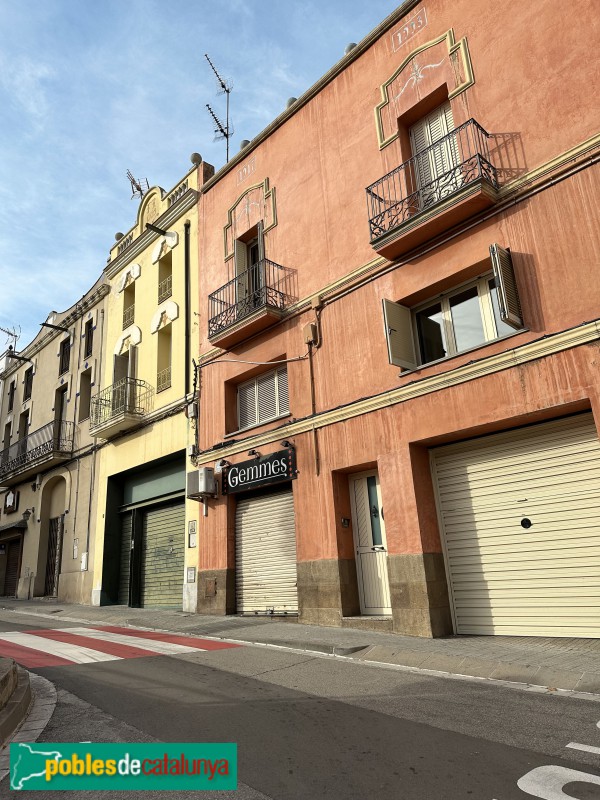 Corbera de Llobregat - Cases del carrer Sant Antoni