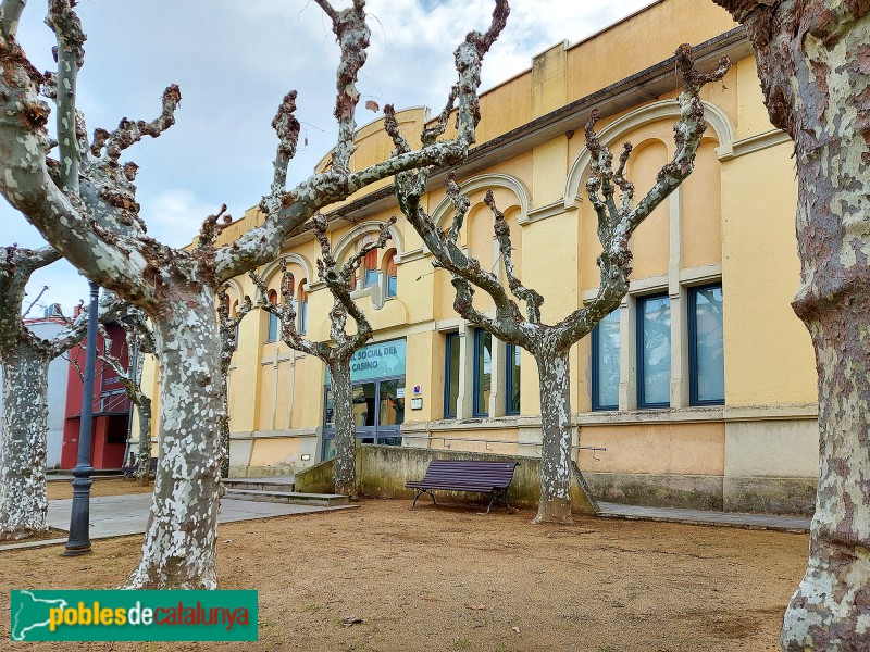 Caldes de Malavella - Teatre-Casino (Foto: <i>Eduard Solé</i>, 2022) Caldes de Malavella - Teatre-Casino