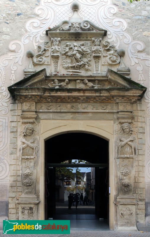 Cardedeu - Església de Santa Maria. Portada