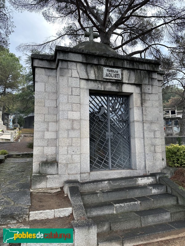 Cardedeu - Cementiri Municipal. Panteó Agustí