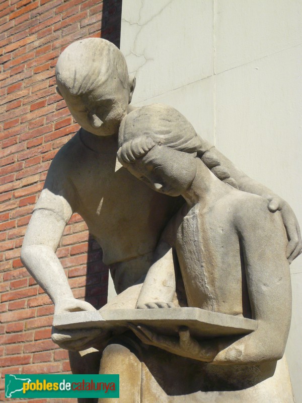 Barcelona - Escultura <i>L'Estudi</i>