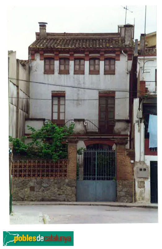 Cardedeu - Casa Francesc Granés. Façana posterior