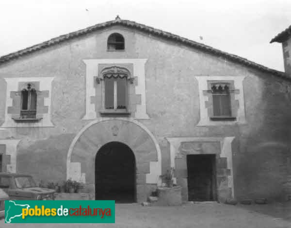 Les Franqueses del Vallès - Can Màrgens (Foto: <i>Carmen Lara -calaix.gencat.cat-</i>, 1986) Les Franqueses del Vallès - Can Màrgens