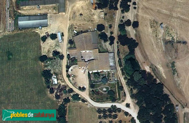 Les Franqueses del Vallès - Can Margens (Foto: Institut Cartogràfic i Geològic de Catalunya, 2009) Les Franqueses del Vallès - Can Margens