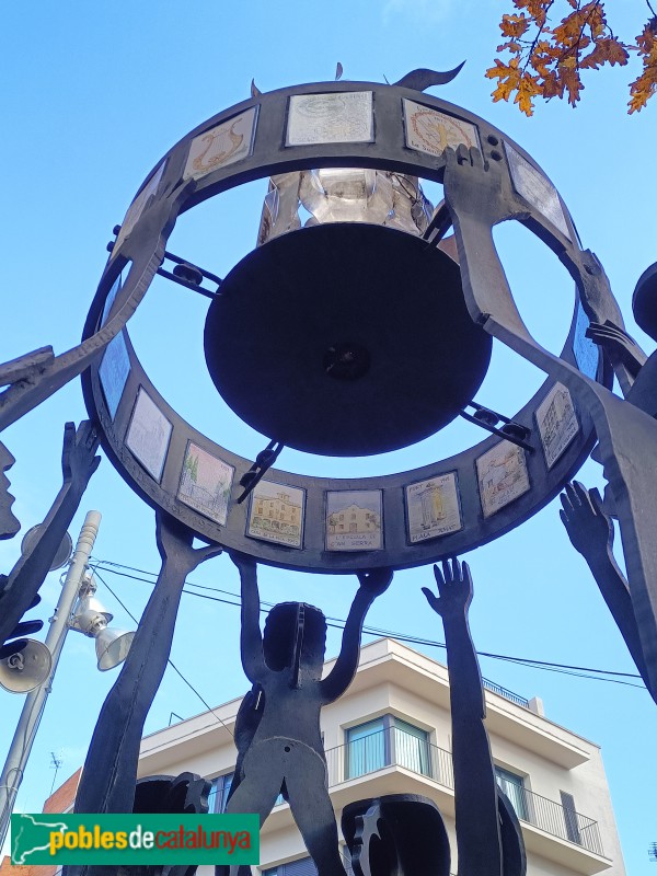 Cardedeu - Monument pel centenari de la germandat La Santa Espina