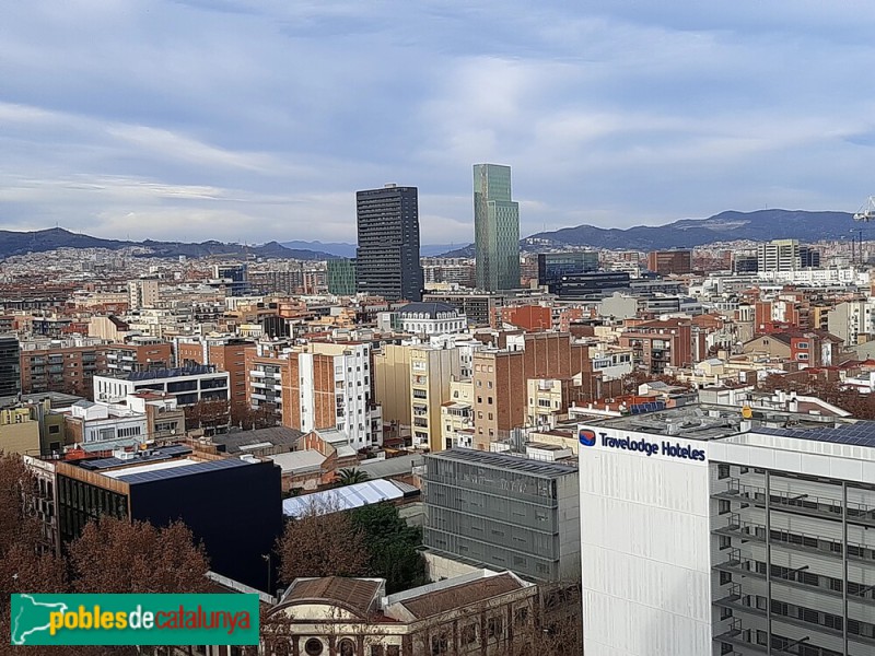 Barcelona -Torre Diagonal i Hotel Me Barcelona