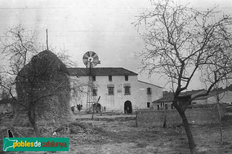 Les Franqueses del Vallès - Can Tarafa (Foto: <i>Antoni Gallardo -Arxiu fotogràfic Centre Excursionista de Catalunya-</i>, 1936) Les Franqueses del Vallès - Can Tarafa