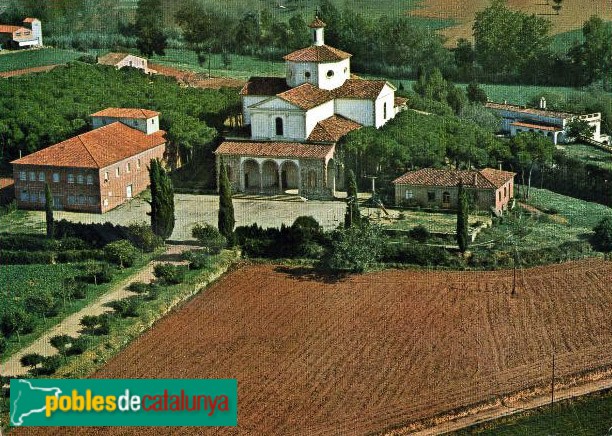 Les Franqueses del Vallès - Santa Eulàlia de Corró d'Avall. Postal antiga