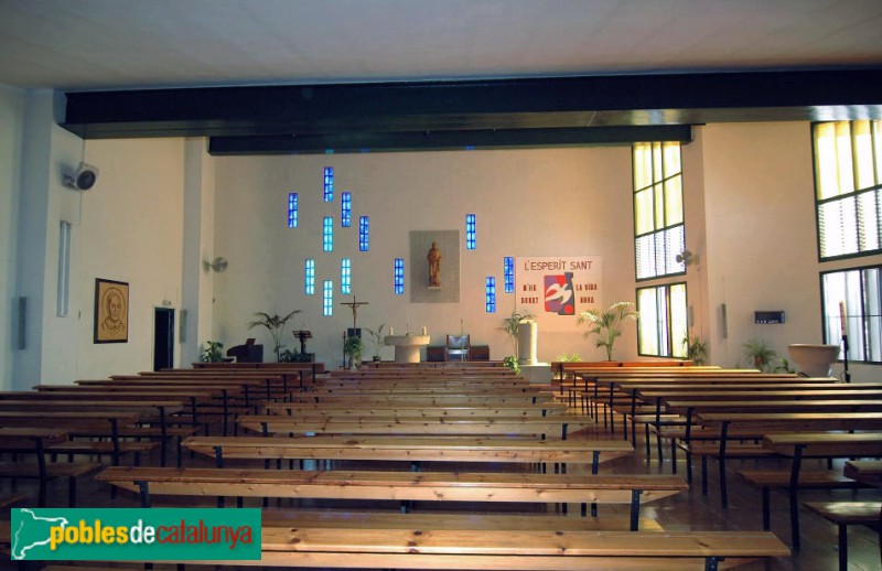 Sant Boi de Llobregat - Església de Sant Pere Apòstol. Interior
