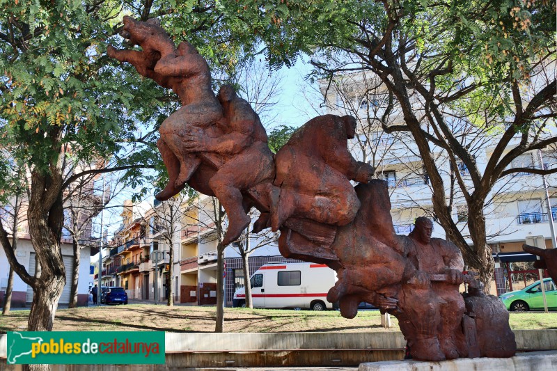 Les Franqueses del Vallès - Monument a les Franqueses (Foto: Albert Esteves, 2023) Les Franqueses del Vallès - Monument a les Franqueses