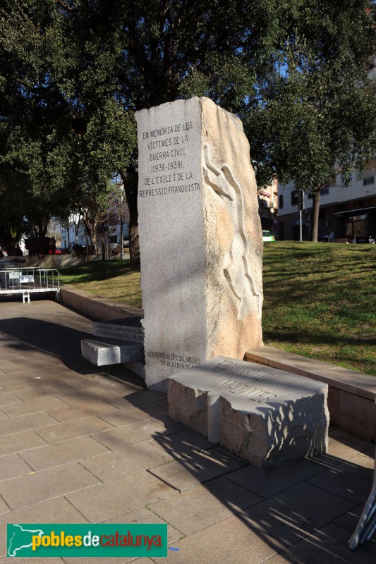 Les Franqueses del Vallès - Monument a les víctimes de la Guerra Civil
