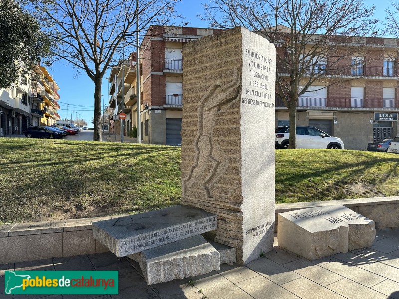 Les Franqueses del Vallès - Monument a les víctimes de la Guerra Civil