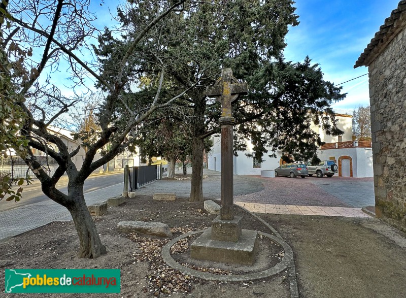 Les Franqueses del Vallès - Creu del Corró d'Amunt (Foto: Albert Esteves, 2023) Les Franqueses del Vallès - Creu del Corró d'Amunt