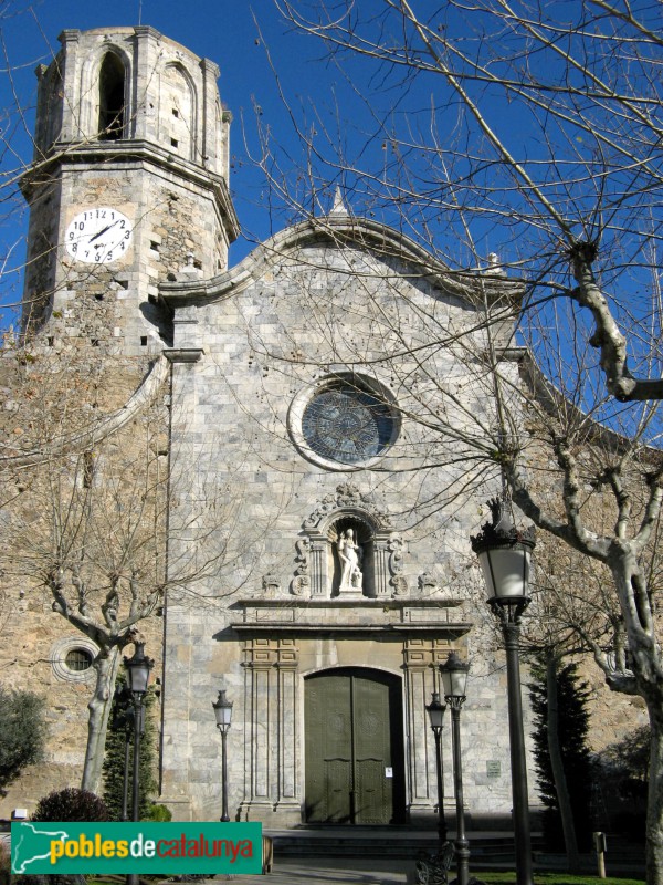 Malgrat de Mar - Església de Sant Nicolau (Foto: Albert Esteves, 2008) Malgrat de Mar - Església de Sant Nicolau