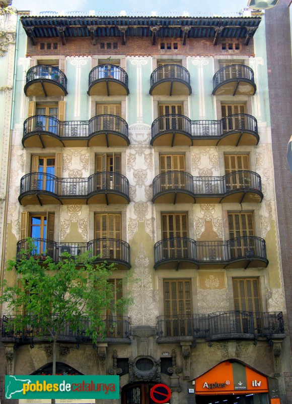 Barcelona - Diputació, 158 (Foto: Albert Esteves, 2008) Barcelona - Diputació, 158
